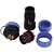Conector 4 Pinos PD4 Impermeavel Conj Macho e Femea Painel - Imagem 5