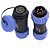Conector 5 Pinos PD4 21mm Impermeavel IP68 Cabo - Cabo - Imagem 2