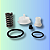 Kit Reparo Válvula Regulagem Pressão Kavo - Imagem 5