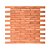 Revestimento Cerâmica Natural – Tijolinho Brick Ollastra 5,3x24cm – 1m² (Barro) - Imagem 1
