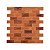 Revestimento Cerâmica Natural - Tijolinho Brick Avezzano 9x19cm – 1m² (Inglês Mesclado - acabamento rústico) - Imagem 1