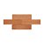 Revestimento Cerâmica Natural - Tijolinho Brick Ravena Rosato 6,3x24,3cm - 1m² (Salmão/Claro) - Imagem 2