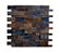 Revestimento Pedra Natural - Ferruzzano Mosaico 5x20cm e 10x20cm - 1m² (Pedra Ferro - Basalto Ferrugem) - Imagem 1