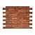 Revestimento Cerâmica Natural - Tijolinho Brick Palazzetto 7x22cm - 1m² (Inglês Mesclado) - Imagem 1