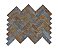 Revestimento Pedra Natural - Tijolinho Brick Piato 7x22cm - 1m² (Ardósia Ferrugem) - Imagem 4
