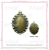 Base Metal Oval Camafeu Pq - Imagem 1