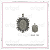Metal Colar Oval Bolinhas - Imagem 1