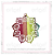 Mandala MDF Amor Grande - Imagem 3
