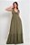 Vestido Longo Viscolinho Decote V Torcido - Imagem 6