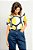 Blusa Fluity Manga Curta Estampa - Imagem 1