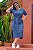 Vestido Midi Canelado Amarração Cintura - Imagem 4
