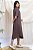 Vestido Midi Solto Ribana Barra Arredondada - Imagem 3