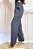 Calça Pantalona Cós Largo Elástico Bolsos - Imagem 6