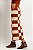 Saia Midi Tricot Quadriculado Bicolor - Imagem 5