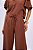 Calça Pantalona Pregas Amarração Cós - Imagem 2