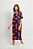 Vestido Midi Estampa Geométrica Malha Viscose - Imagem 2