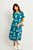 Vestido Midi Amplo Fluity Estampa Geométrica - Imagem 3
