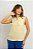 Blusa Sem Manga Decote V Estampa Limões - Imagem 2