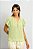 Blusa Decote V Poazinhos Manga Babado - Imagem 2