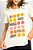 T-shirt Malha Viscose Do What Makes You Happy - Imagem 3