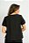 Blusa Decote V Manga Curta Detalhe Ilhós - Imagem 3