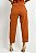 Calça Cenoura Algodão Pala Drapeada - Imagem 6