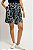 Bermuda Cós Elástico Estampa Abstrata - Imagem 1