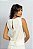 Regata Algodão Recorte Botão Costas - Imagem 3