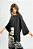 Kimono Liso Viscose Manga Ampla 2/4 Amarração - Imagem 6