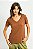 Blusa Básica Decote V Malha de Viscose - Imagem 7