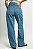 Calça Wide Leg Jeans Claro - Imagem 5