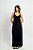 Vestido Longo Malha Viscose Alça Torcida - Imagem 3
