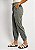 Calça Jogger Elásticos Barra e Cós Com Amarração - Imagem 6