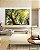 Quadro Árvores e Céu de Floresta Folhas Sol Canvas Com Moldura - Imagem 1