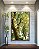 Quadro Vertical Árvores e Céu de Floresta Folhas Sol Canvas Com Moldura - Imagem 3
