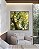 Quadro Quadrado Árvores e Céu de Floresta Folhas Sol Canvas Com Moldura - Imagem 1