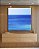 Quadro Quadrado de Mar Calmo em Tons de Azul Canvas Com Moldura - Imagem 4