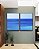 Duo de Quadros Mar Calmo em Tons de Azul Canvas Com Moldura - Imagem 5