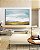 Quadro Horizontal Mar Azul e Ondas na Praia Natureza Canvas com Moldura - Imagem 5