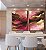 Duo de Quadros Abstrato Cores Dourado Rosa Marrom Moderno Canvas Com Moldura - Imagem 1