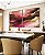 Duo de Quadros Quadrados Abstrato Cores Dourado Rosa Marrom Moderno Canvas Com Moldura - Imagem 4