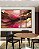 Trio de Quadros Estilizados Abstrato Cores Dourado Rosa Marrom Moderno Canvas Com Moldura - Imagem 4