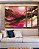 Trio de Quadros Estilizados Abstrato Cores Dourado Rosa Marrom Moderno Canvas Com Moldura - Imagem 3