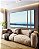 Trio de Quadros Estilizados Céu Claro Limpo e Mar Azul Calmo Natureza Canvas com Moldura - Imagem 2