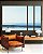 Trio de Quadros Estilizados Céu Claro Limpo e Mar Azul Calmo Natureza Canvas com Moldura - Imagem 4