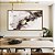 Quadro Horizontal Abstrato Cinza Dourado Arte Fluida Canvas Moldura - Imagem 4