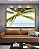 Quadro Horizontal Coqueiro em Praia de Mar Azul Turquesa Natureza Canvas Moldura - Imagem 3