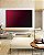 Quadro Horizontal Abstrarto Degradê Tons de Vermelho Vinho Arte em Canvas Moldura - Imagem 5