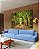 Quadro Horizontal Estrada com Natureza Floresta Árvores Folhas Verdes Arte Canvas Moldura - Imagem 3