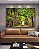 Quadro Horizontal Estrada com Natureza Floresta Árvores Folhas Verdes Arte Canvas Moldura - Imagem 2